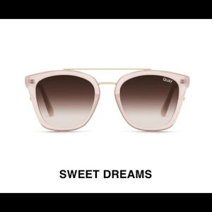 NEW Quay Sweet Dreams sunglasses in Blush/Brown